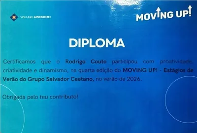 Diploma Moving Up 2026